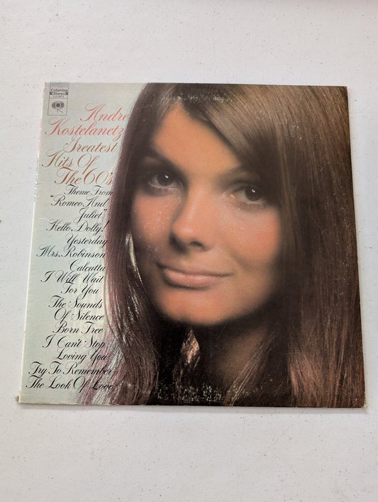 ANDRE KOSTELANETZ GREATEST HITS OF THE 60'S VINYL ALBUM COLUMBIA RECORDS(Vintage Vinyl Record LP Album)