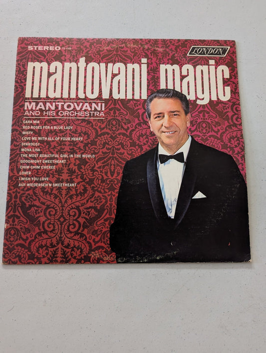 MANTOVANI AND HIS ORCHESTRA - MANTOVANI MAGIC (LP, ALBUM) (VINTAGE VINYL RECORD LP ALBUM)