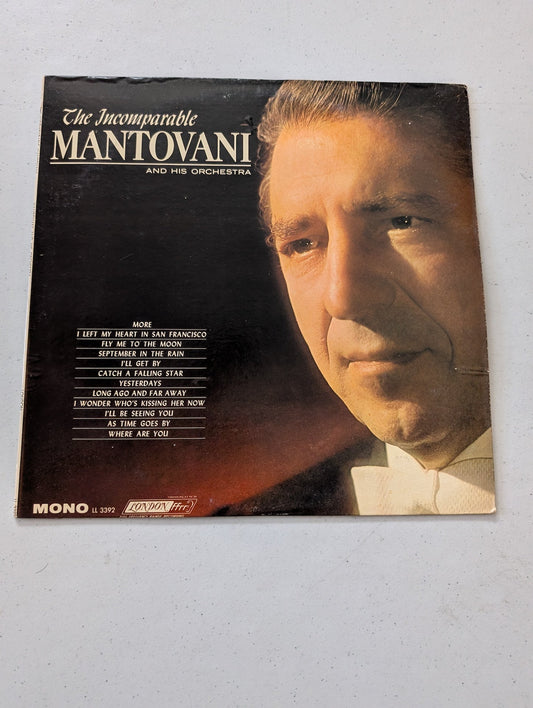 THE INCOMPARABLE MANTOVANI AND HIS ORCHESTRA LL 3392 (Vintage Vinyl Record LP Album)
