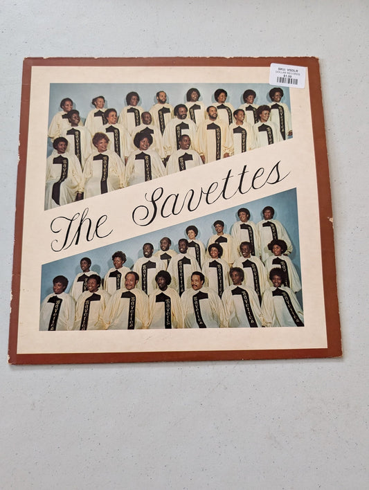 THE SAVETTES FEATURING REV. GOLDWIRE MCCLENDON -SWEET RAIN RECORDS 1983 SR 104(VINTAGE VINYL RECORD LP ALBUM)