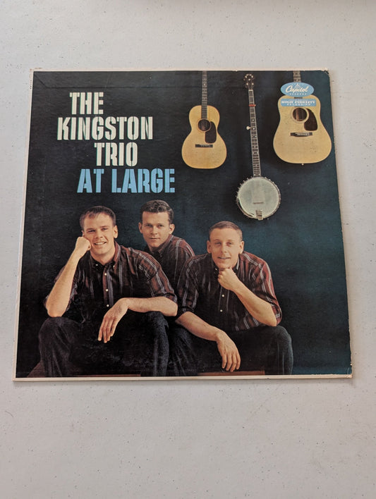 The Kingston Trio* - At Large (LP, Album, RE, Los)(Vintage Vinyl Record LP Album)