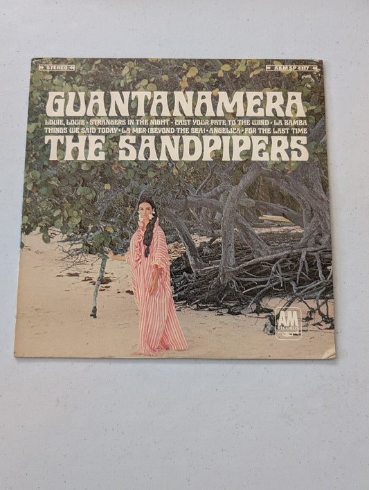 THE SANDPIPERS - GUANTANAMERA - 1966 VINYL LP - LATIN ROCK / JAZZ / SAMBA(VINTAGE VINYL RECORD LP ALBUM)