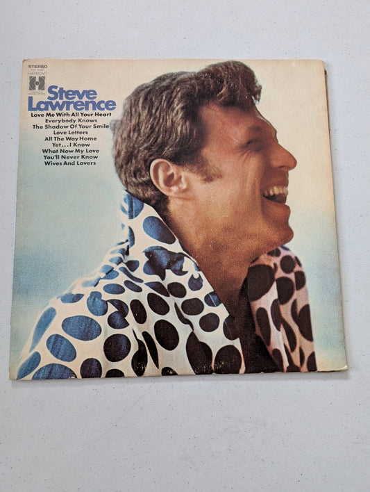 STEVE LAWRENCE: LOVE ME WITH ALL YOUR HEART LP CANADA HARMONY HS 11397(VINTAGE VINYL RECORD LP ALBUM)