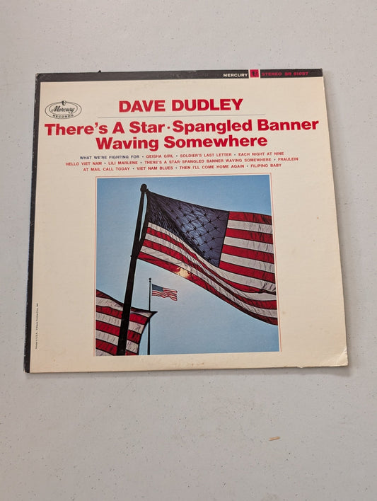 DAVE DUDLEY: there's a star-spangled banner waving somewhere MERCURY 12 LP(Vintage Vinyl Record LP Album)