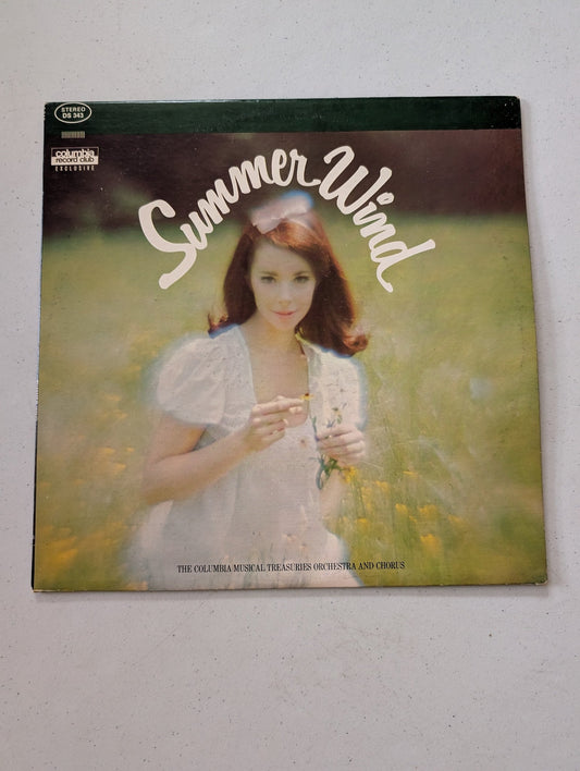 The Columbia Musical Treasuries Orchestra & Chorus Summer Wind D343 Mono 1967(Vintage Vinyl Record LP Album)
