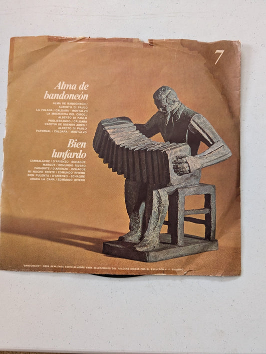 Alma de Bandoneón / Bien Lufardo (Vintage Vinyl Record LP Album)