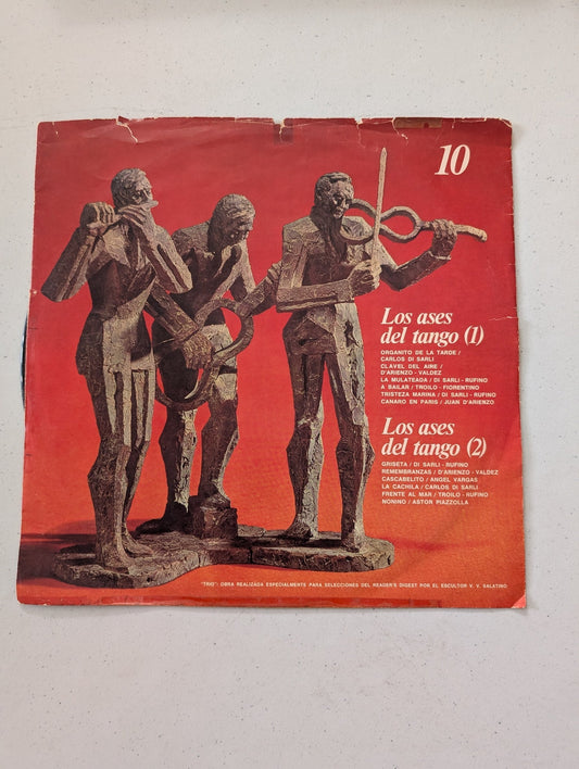ALMA DE BANDONEÓN - TANGOS INOLVIDABLES - VINYL-RCA-33RPM-12 (VINTAGE VINYL RECORD LP ALBUM)