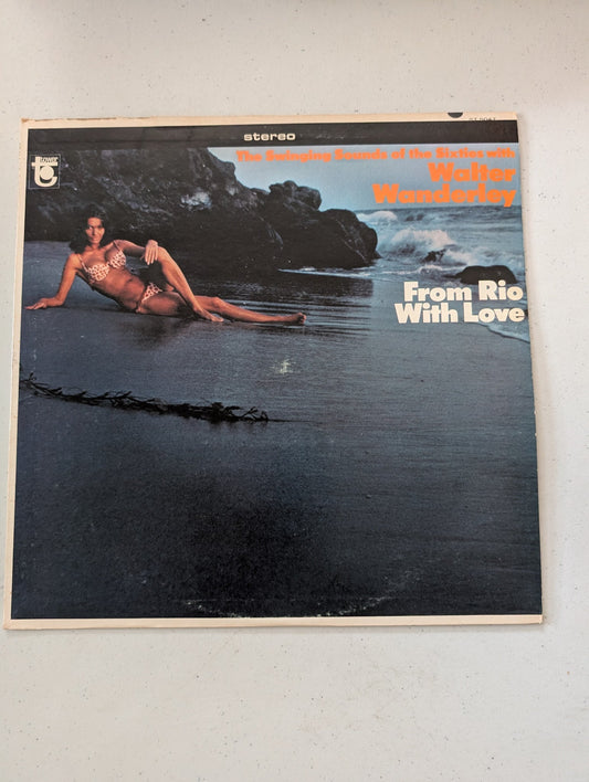 THE SWINGING SONGS OF THE SIXTIES WITH WALTER WANDERLEY FROM RIO WITH LOVE LP(VINTAGE VINYL RECORD LP ALBUM)