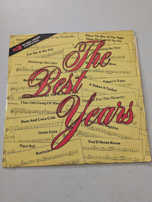 The Best Years 1970's HRB Music Company BIG BAND JAZZ Sealed LP(Vintage Vinyl Record LP Album)