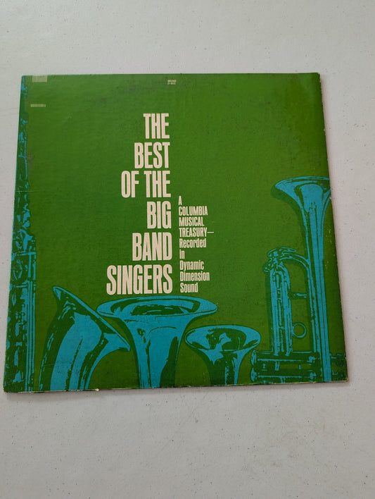 THE BEST OF THE BIG BAND SINGERS 1968 D-405 VINYL 12''(VINTAGE VINYL RECORD LP ALBUM)