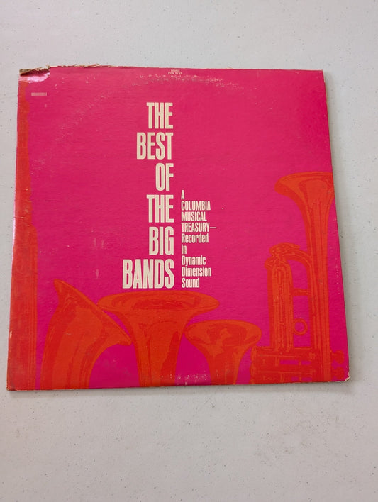 Various - The Best Of The Big Bands: A Columbia Musical Treasury (Vintage Vinyl Record LP Album)
