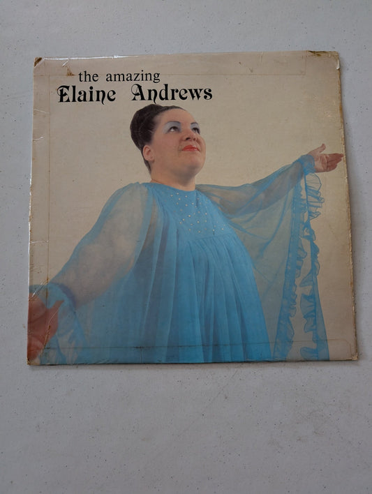 ELAINE ANDREWS – THE AMAZING ELAINE ANDREWS(VINTAGE VINYL RECORD LP ALBUM)