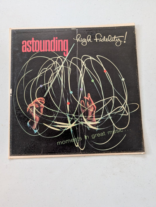 Astounding High Fidelity! Moments In Great Music P-6100 Lp Record (Vintage Vinyl Record LP Album)