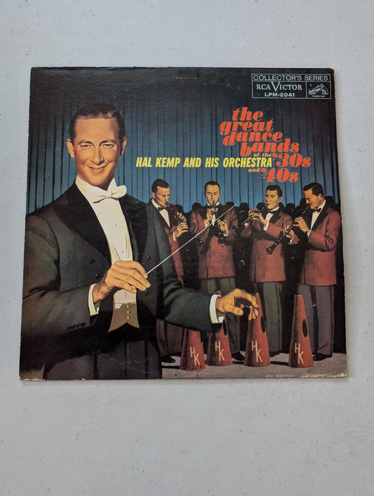 Hal Kemp Great Dance Bands Of The '30s And '40s NM Original Mono RCA Record 1959(Vintage Vinyl Record LP Album)