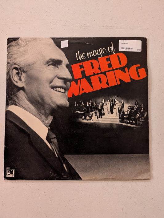 THE MAGIC OF FRED WARING  FRED WARING(VINTAGE VINYL RECORD LP ALBUM)