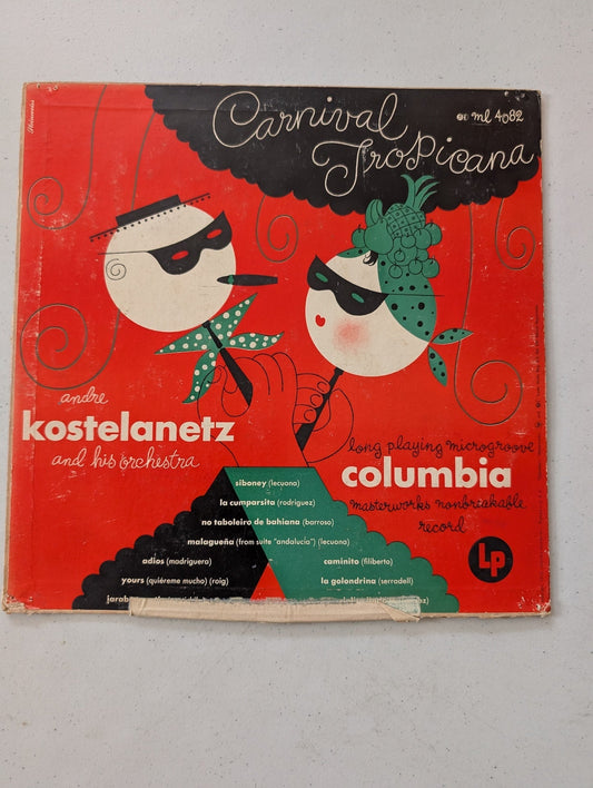 André Kostelanetz And His Orchestra - Carnival Tropicana (LP, Album, Mono, RE)(Vintage Vinyl Record LP Album)