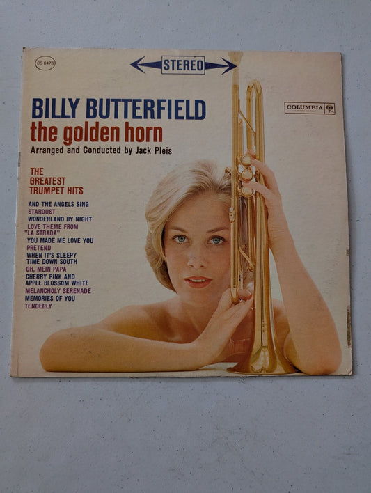 THE GOLDEN HORN OF BILLY BUTTERFIELD LP (1961) VINYL RECORD ALBUM 12” JAZZ(VINTAGE VINYL RECORD LP ALBUM)