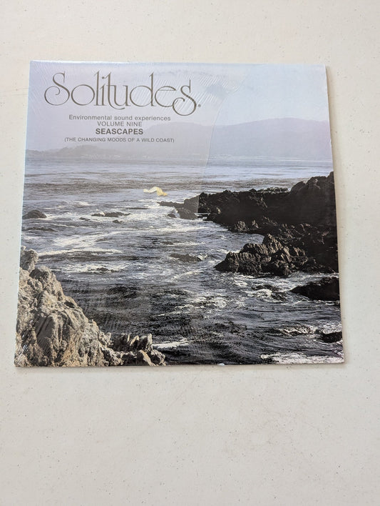 SOLITUDES: VOLUME 9 SEASCAPES (THE CHANGING MOOD OF A WILD COAST) - 12 33 RPM(VINTAGE VINYL RECORD LP ALBUM)