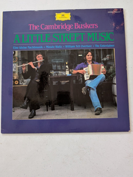 THE CAMBRIDGE BUSKERS A Little Street Music 1981 LP Deutsche Grammophon (Vintage Vinyl Record LP Album)