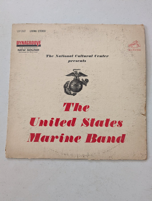 United States Marine Band Vinyl LP, Album, Mono, RCA Victor LSP 2687(Vintage Vinyl Record LP Album)