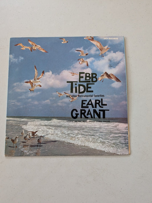 EARL GRANT - EBB TIDE AND OTHER INSTRUMENTAL FAVORITES - DECCA - ST-90989 - LP,(VINTAGE VINYL RECORD LP ALBUM)