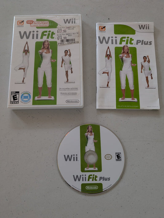 WII FIT NINTENDO WII 2008 VIDEO GAME COMPLETE WITH GAME MANUAL