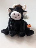 TORO THE BULL [SPAIN] COCA-COLA - 1999 INTL COLLECTION PLUSH - #0215 (COKE, COCA-COLA, COCOA COLA INTERNATIONAL, MWMT, VINTAGE, RETIRED, WITH TAG, VTG, STUFFED ANIMAL, PLUSH, TOY, BEAN BAG)
