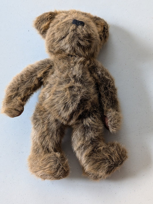 TEDDY BEAR BROWN DAKIN APPLAUSE NICK & NORA(VINTAGE, RETIRED, VTG, STUFFED ANIMAL, PLUSH, TOY, NICK AND NORA)