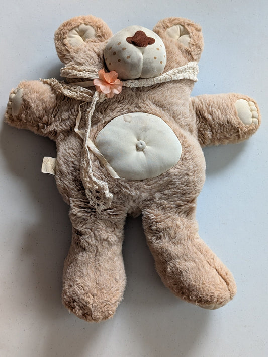 DUDLEY FURSKINS PLUSH TEDDY BEAR XAVIER ROBERTS 1983-84 22 (VINTAGE, RETIRED, VTG, STUFFED ANIMAL, PLUSH, TOY, LARGE)