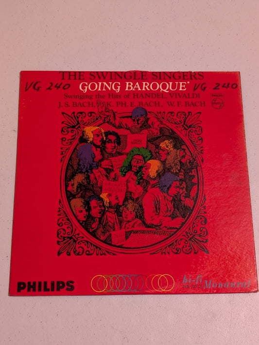 The Swingle Singers - Going Baroque - Philips Records  1964
