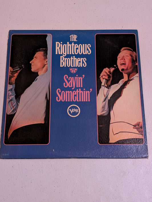 THE RIGHTEOUS BROTHERS LP VINYL RECORD SAYIN SOMETHIN 1967