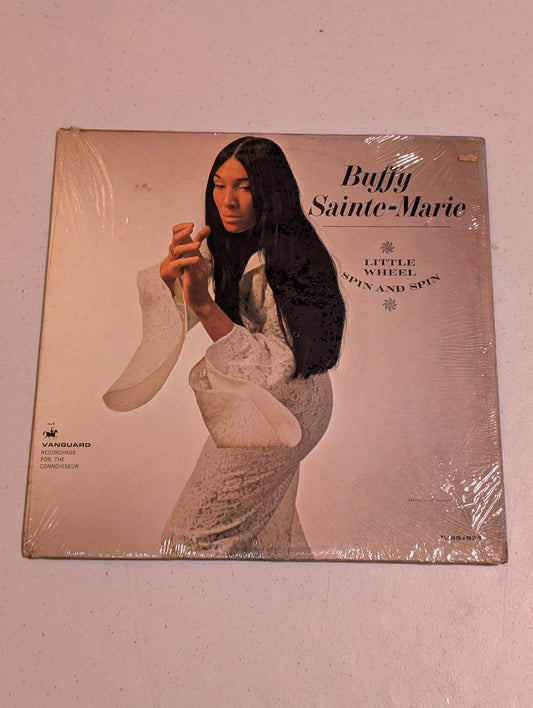 BUFFY SAINTE-MARIE LITTLE WHEEL SPIN AND SPIN LP 1966 VANGUARD SVRL19023 UK FOLK