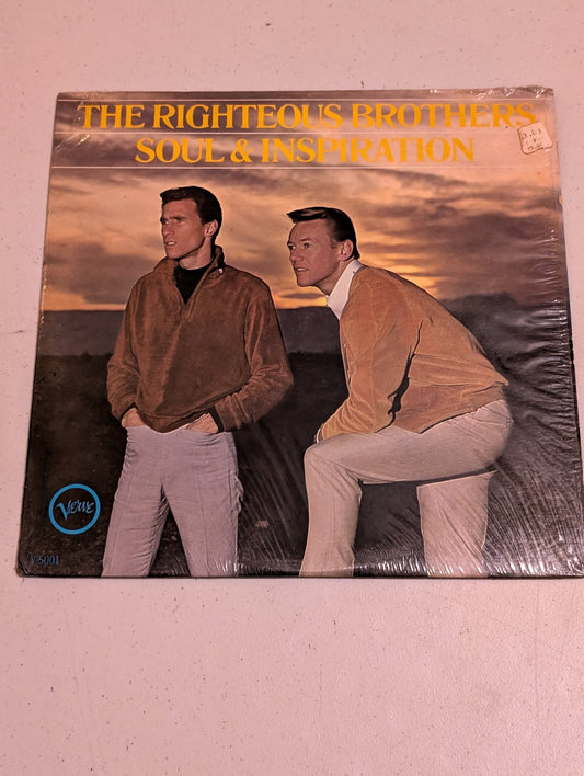 THE RIGHTEOUS BROTHERS - SOUL & INSPIRATION VINYL LP - 1966 - VERVE V6-5001