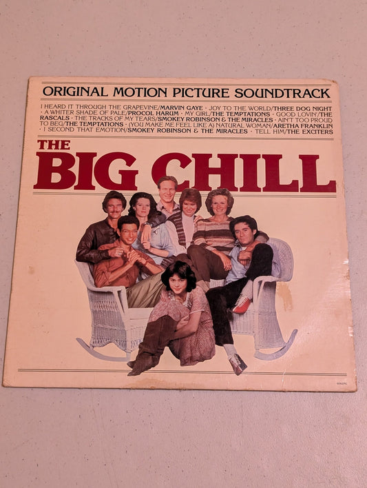 THE BIG CHILL ORIGINAL MOTION PICTURE SOUNDTRACK VINYL LP 1983 MOTOWN 6062ML