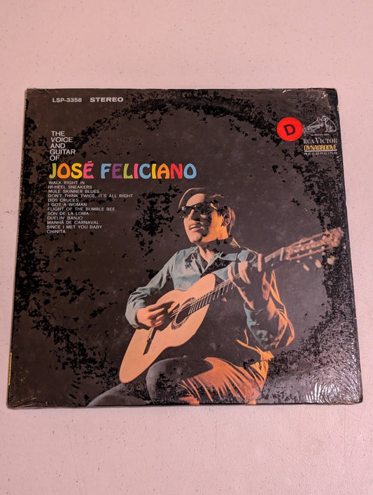 JOSÉ FELICIANO - THE VOICE AND GUITAR OF JOSÉ FELICIANO - RCA VICTOR, RCA VICTOR