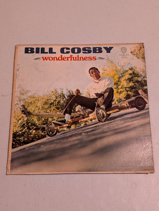 Bill Cosby-Wonderfulness-LP-Vinyl Record-Warner Brothers-W1634
