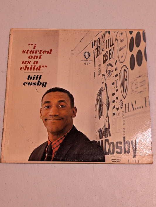 Bill Cosby: I started Out As A Child 1964 Vintage Vinyl LP Warner Bros W1567