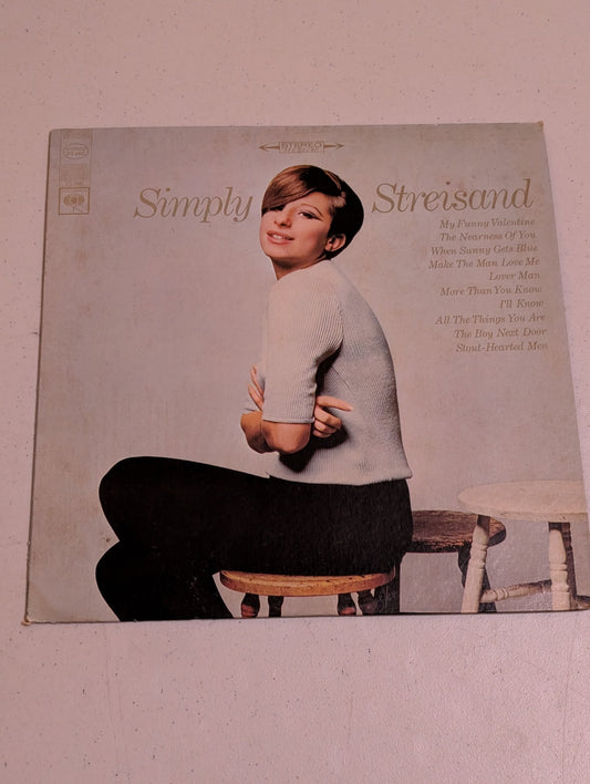 Barbra Streisand Simply Streisand 1970 Columbia P-9482 Pitman