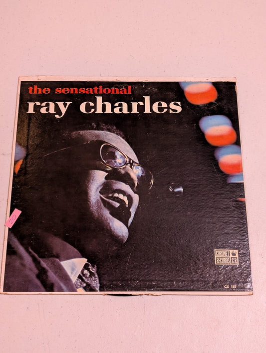 RAY CHARLES - THE SENSATIONAL RAY CHARLES - CORONET RECORDS - CX-187
