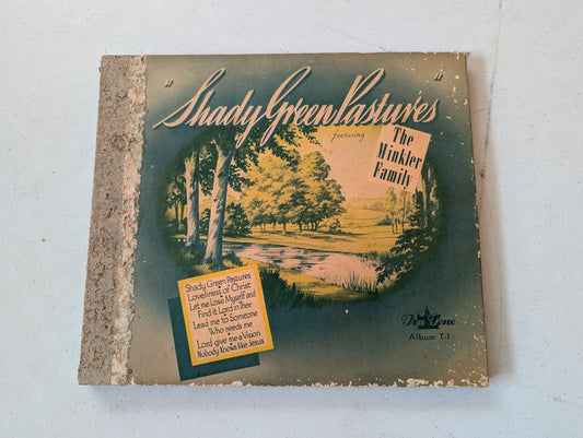 THE MINKLER FAMILY - SHADY GREEN PASTURES - 3 X SHELLAC (10, 78 RPM), [R17416090]