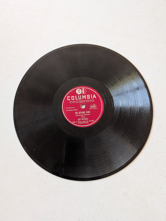 GUY MITCHELL  THE ROVING KIND & MY HEART CRIES FOR YOU / COLUMBIA 39067 78 rpm