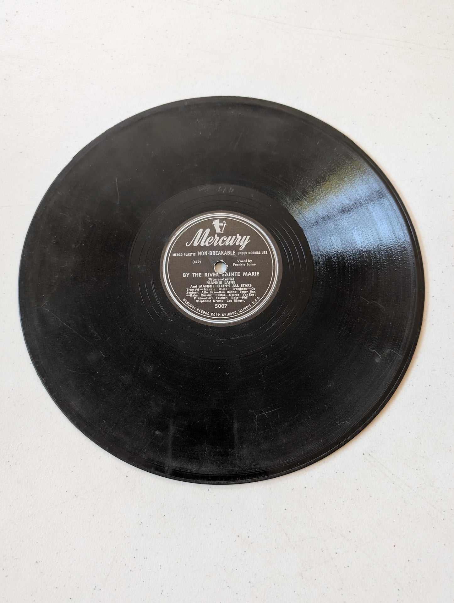 FRANKIE LAINE-THAT'S MY DESIRE/BY THE RIVER SAINTE MARIE/MERCURY 5007 10 78 RPM-