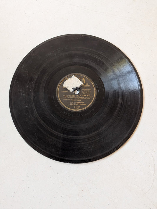 Guy Lombardo Third 3rd Man Theme 78 RPM 10 Records