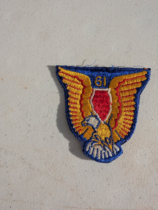 ILLINOIS CIVIL AIR PATROL PATCH US AIR FORCE C.A.P. 1960S VINTAGE