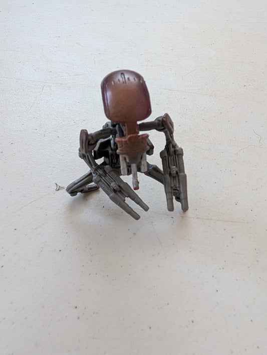 DESTROYER DROID STAR WARS EPISODE I PHANTOM MENACE  TRADE FEDERATION ATTACK(VINTAGE, ACTION FIGURE, MISSING PARTS/ACCESSORIES, COLLECTABLE, TOY)