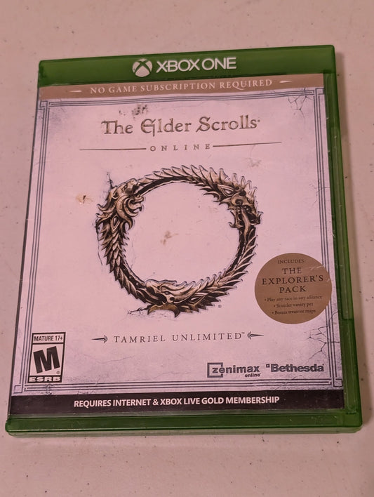 THE ELDER SCROLLS ONLINE: TAMRIEL UNLIMITED (MICROSOFT XBOX ONE, 2015)