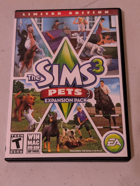 THE SIMS 3: PETS LIMITED EDITION (WINDOWS/MAC: MAC AND WINDOWS, 2011)