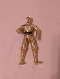 C 3PO Vintage Star Wars 1995 Kenner POTF 4 GOLD Droid (Action Figure, SciFi/Fantasy, Collectable, Vintage, Loose, Missing Parts/pieces, Incomplete)