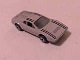 SUMMER MARZ KARZ GREY FERRARI LOOSE DIECAST ALL METAL 1:64(VEHICLE, SCIFI/FANTASY, COLLECTABLE, VINTAGE, LOOSE, MISSING PARTS/PIECES, INCOMPLETE)
