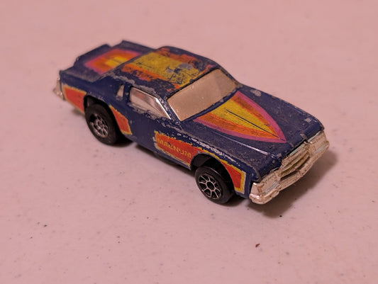 Dodge Magnum Hot Wheels Scorchers 1978  Blue 1/64 c4c3(Vehicle, SciFi/Fantasy, Collectable, Vintage, Loose, Missing Parts/pieces, Incomplete)